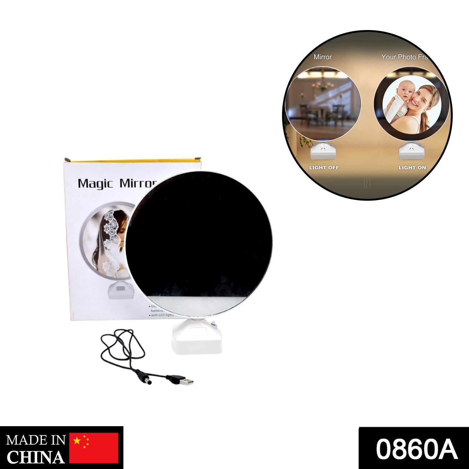 0860A Curve Led Mirror Picture Wall Light DeoDap 0860A Curve Led Mirror Picture Wall Light DeoDap